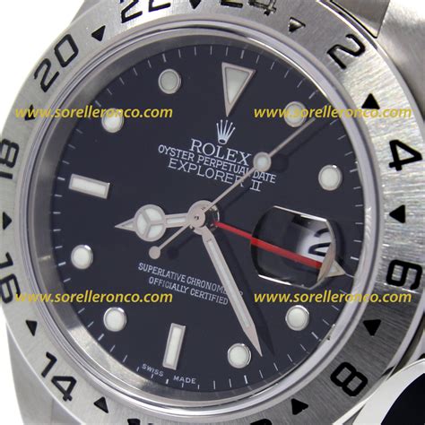 rolex explorer 2 quadrante nero usato|rolex explorer 2 orario.